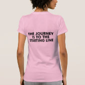 TeamPink2 driehoek Logo T-shirt (Achterkant)