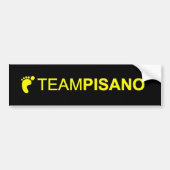 TeamPisano-Bumpersticker Bumpersticker (Voorkant)