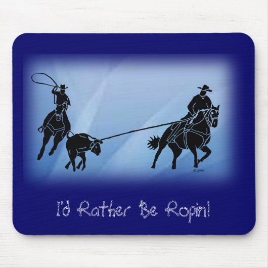 teamropers 201 muismat (Voorkant)