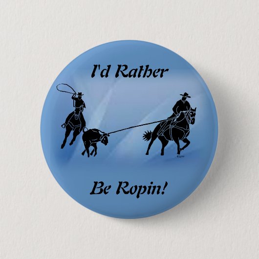 teamropers 201 ronde button 5,7 cm (Voorkant)