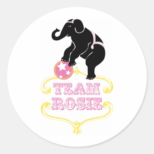 teamrosie_layout ronde sticker (Voorkant)