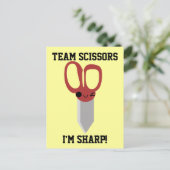 Teamschaar Briefkaart (Staand voorkant)