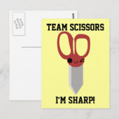 Teamschaar Briefkaart (Voorkant / Achterkant)