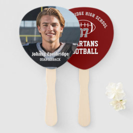 Teamspeler Hoofd op een Stok | Set van 10 Handwaaier