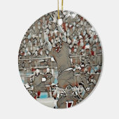 Teamspelers - Rugby Keramisch Ornament (Links)