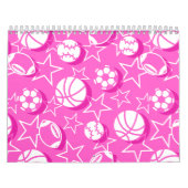 Teamsportmeisjes Kalender (Hoes)