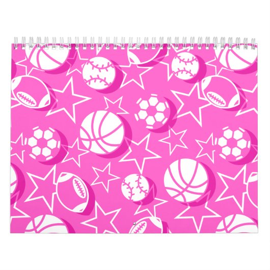 Teamsportmeisjes Kalender (Hoes)