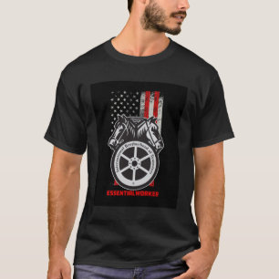 Teamsters Gift, Uniemedewerker, Ontwerp van de Arb T-shirt