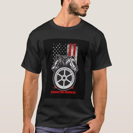 Teamsters Gift, Uniemedewerker, Ontwerp van de Arb T-shirt (Voorkant)