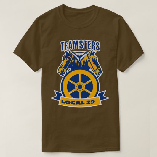 Teamsters Local 29 Gifts Teamster driver fathers d T-shirt (Design voorkant)