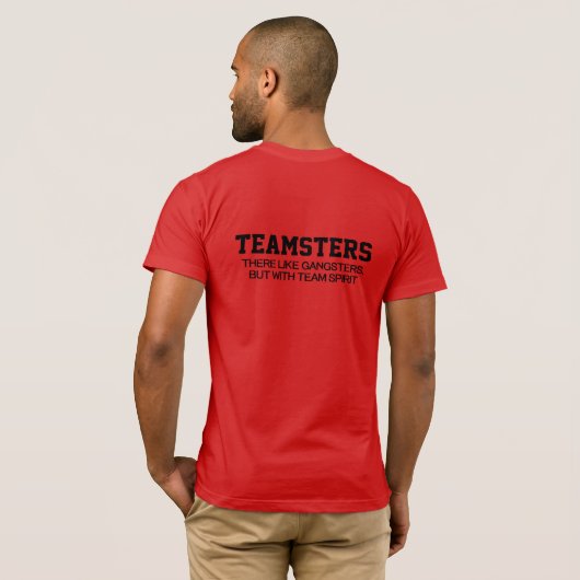 TEAMSTERS T-SHIRT (Achterkant volledig)