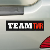 TeamTMR-Bumpersticker Bumpersticker (Op auto)
