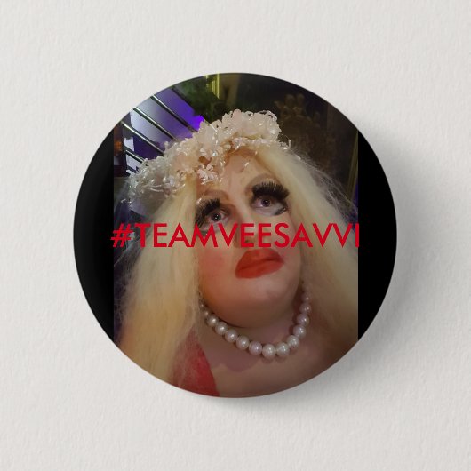 #TEAMVEESAVVI-badges Ronde Button 5,7 Cm (Voorkant)