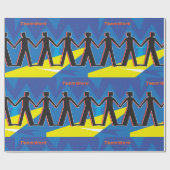 Teamwerk Cadeaupapier (Vlak)