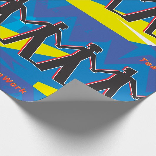 Teamwerk Cadeaupapier