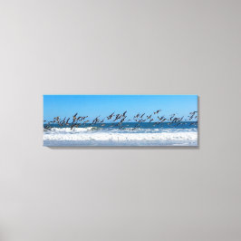 Teamwerk Canvas Afdruk