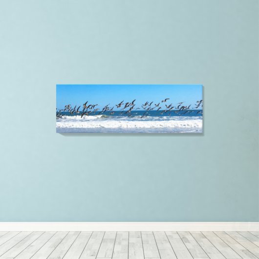 Teamwerk Canvas Afdruk (Insitu (Houten vloer))