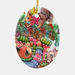 Teamwerk Keramisch Ornament