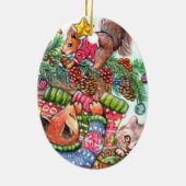 Teamwerk Keramisch Ornament (Achterkant)