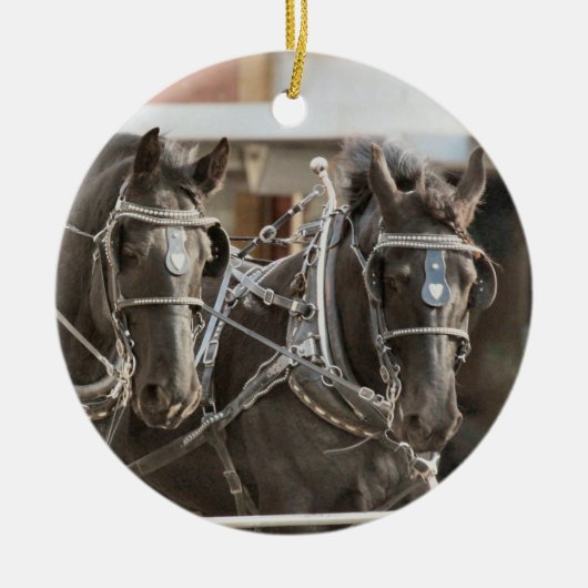 Teamwerk Keramisch Ornament (Voorkant)