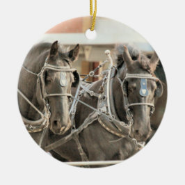 Teamwerk Keramisch Ornament