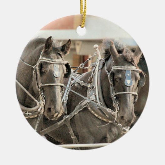 Teamwerk Keramisch Ornament (Voorkant)