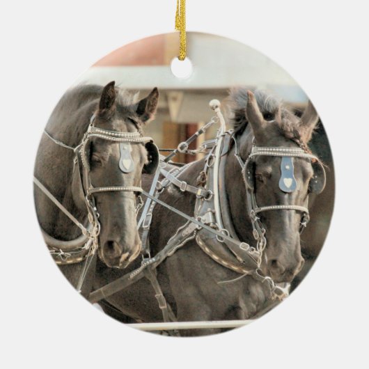 Teamwerk Keramisch Ornament (Achterkant)