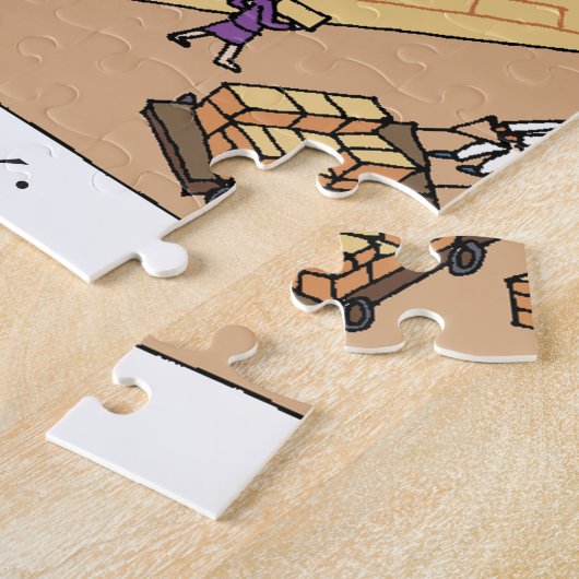 Teamwerk Legpuzzel (Zijkant)