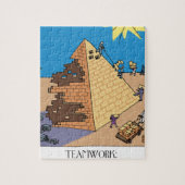 Teamwerk Legpuzzel (Verticaal)