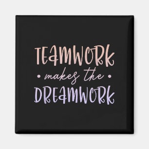 Teamwerk Maakt De Droom Werkelijkheid Werknemer Te Magneet