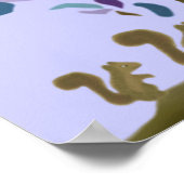 Teamwerk maakt het gemakkelijk poster (Hoek)