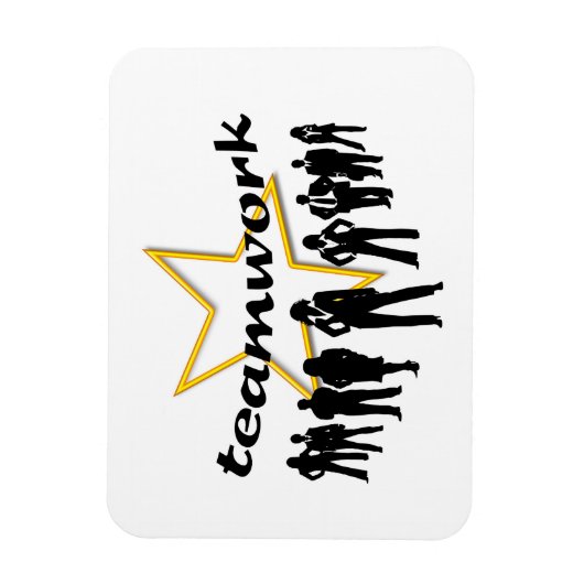 Teamwerk Magneet (Verticaal)