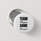 Teamwerk Motivatie bedrijfspersoneel Kantoor Ronde Button 3,2 Cm (Voorkant /achterkant)