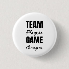 Teamwerk Motivatie bedrijfspersoneel Kantoor Ronde Button 3,2 Cm