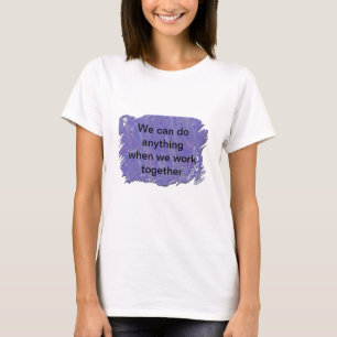 Teamwerk Motivatie Zakelijke Samenwerking Werkneme T-shirt