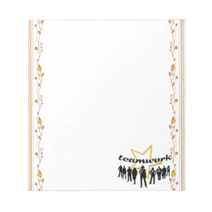Teamwerk Notitieblok