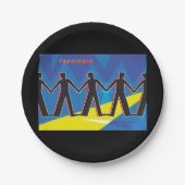 Teamwerk Papieren Bordje (Voorkant)