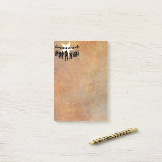 Teamwerk Post-it® Notes (Op bureau)