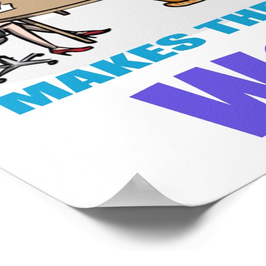 Teamwerk Poster (Hoek)