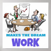 Teamwerk Poster (Voorkant)