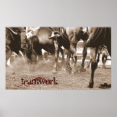 Teamwerk Poster (Voorkant)