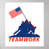 Teamwerk Poster (Voorkant)