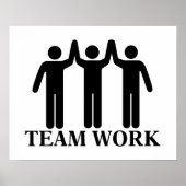 Teamwerk Poster (Voorkant)