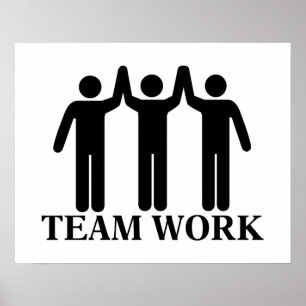 Teamwerk Poster