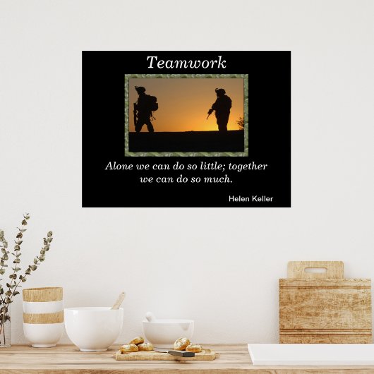 Teamwerk Posters 1 (Keuken)