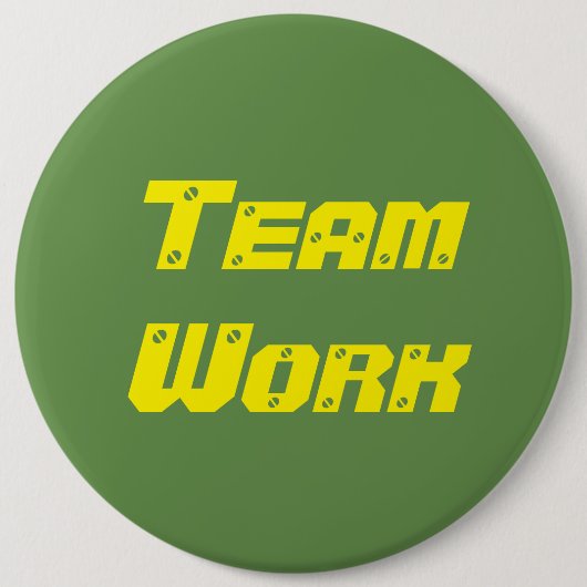 teamwerk ronde button 6,0 cm (Voorkant)