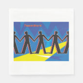 Teamwerk Servet (Voorkant)