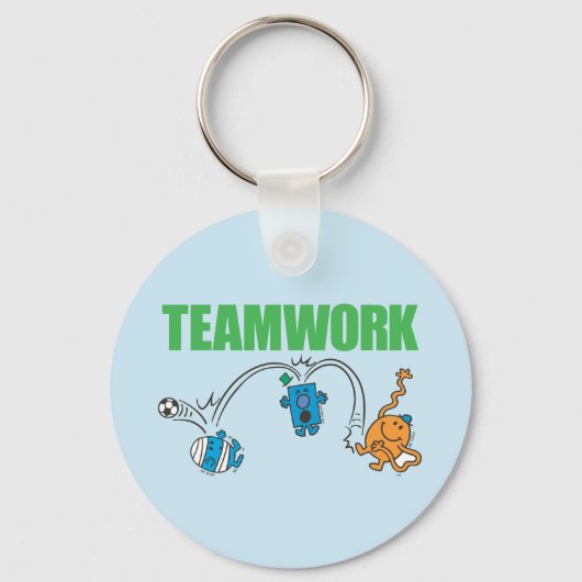 Teamwerk Sleutelhanger (Voorkant)