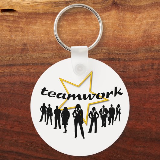 Teamwerk Sleutelhanger (Voorkant)