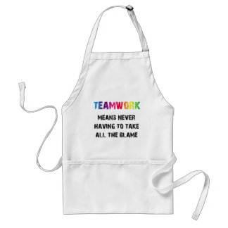 Teamwerk Standaard Schort